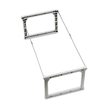 Pendaflex® Plastic Snap-together Hanging Folder Frame, Legal-letter Size, 18" To 27" Long, White-silver Accents, 4-box freeshipping - TVN Wholesale